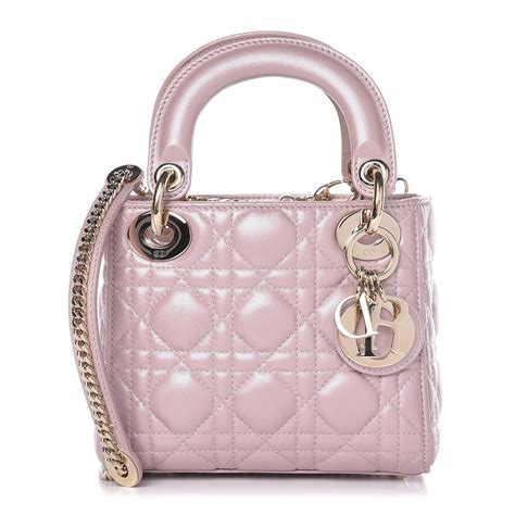 mini lady dior lotus|dior mini lambskin.